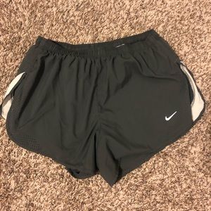 Grey Nike Running Shorts